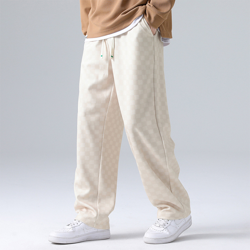 Lusso Corduroy Checkered Joggers