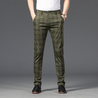 Hudson Checkered Trousers