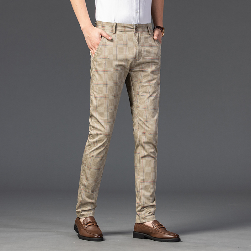 Sebastien Checkered Trousers