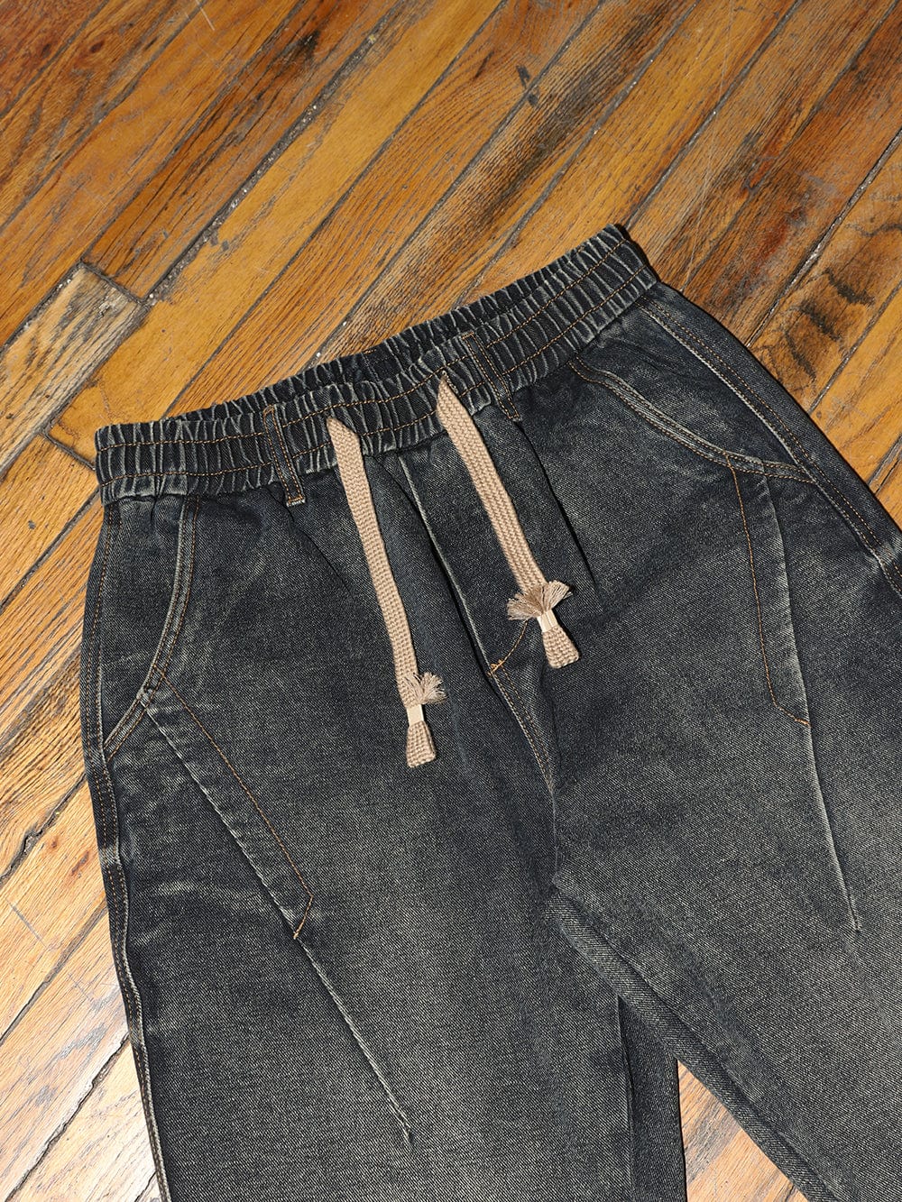 Rogue Denim Jogger - Black
